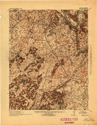 Ekron Kentucky Historical topographic map, 1:62500 scale, 15 X 15 Minute, Year 1941