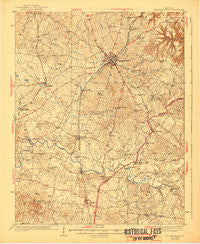 Elizabethtown Kentucky Historical topographic map, 1:62500 scale, 15 X 15 Minute, Year 1938