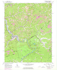 Elkhorn City Kentucky Historical topographic map, 1:24000 scale, 7.5 X 7.5 Minute, Year 1963
