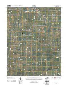 Eminence Kentucky Historical topographic map, 1:24000 scale, 7.5 X 7.5 Minute, Year 2013