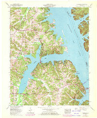 Fairdealing Kentucky Historical topographic map, 1:24000 scale, 7.5 X 7.5 Minute, Year 1955