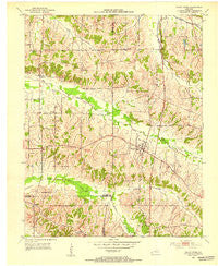 Fancy Farm Kentucky Historical topographic map, 1:24000 scale, 7.5 X 7.5 Minute, Year 1952