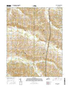 Fancy Farm Kentucky Current topographic map, 1:24000 scale, 7.5 X 7.5 Minute, Year 2016
