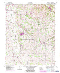 Farmington Kentucky Historical topographic map, 1:24000 scale, 7.5 X 7.5 Minute, Year 1951
