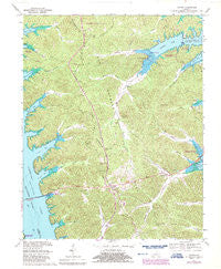 Fenton Kentucky Historical topographic map, 1:24000 scale, 7.5 X 7.5 Minute, Year 1967