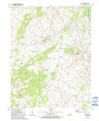 Flaherty Kentucky Historical topographic map, 1:24000 scale, 7.5 X 7.5 Minute, Year 1991
