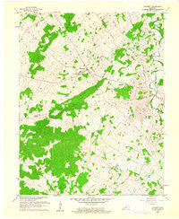 Flaherty Kentucky Historical topographic map, 1:24000 scale, 7.5 X 7.5 Minute, Year 1960