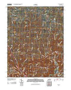 Ford Kentucky Historical topographic map, 1:24000 scale, 7.5 X 7.5 Minute, Year 2010