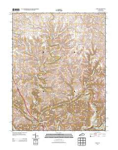 Ford Kentucky Historical topographic map, 1:24000 scale, 7.5 X 7.5 Minute, Year 2013
