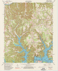 Frogue Kentucky Historical topographic map, 1:24000 scale, 7.5 X 7.5 Minute, Year 1978