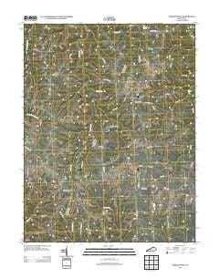 Germantown Kentucky Historical topographic map, 1:24000 scale, 7.5 X 7.5 Minute, Year 2013