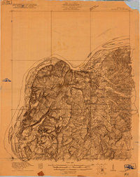 Goloonda Illinois Historical topographic map, 1:48000 scale, 15 X 15 Minute, Year 1920