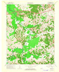 Graham Kentucky Historical topographic map, 1:24000 scale, 7.5 X 7.5 Minute, Year 1963