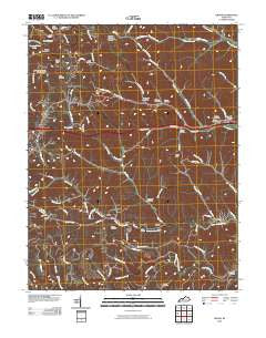Grahn Kentucky Historical topographic map, 1:24000 scale, 7.5 X 7.5 Minute, Year 2010