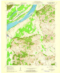 Grove Center Kentucky Historical topographic map, 1:24000 scale, 7.5 X 7.5 Minute, Year 1959