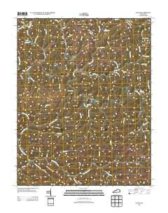 Guage Kentucky Historical topographic map, 1:24000 scale, 7.5 X 7.5 Minute, Year 2013