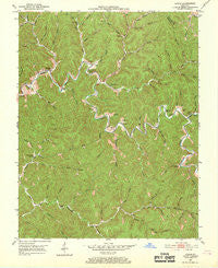 Guage Kentucky Historical topographic map, 1:24000 scale, 7.5 X 7.5 Minute, Year 1951