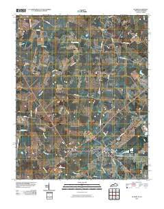 Guthrie Kentucky Historical topographic map, 1:24000 scale, 7.5 X 7.5 Minute, Year 2010