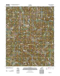 Hadley Kentucky Historical topographic map, 1:24000 scale, 7.5 X 7.5 Minute, Year 2013