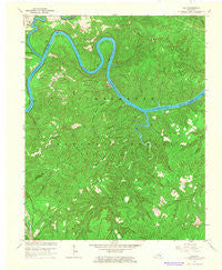 Hail Kentucky Historical topographic map, 1:24000 scale, 7.5 X 7.5 Minute, Year 1963