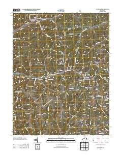 Haldeman Kentucky Historical topographic map, 1:24000 scale, 7.5 X 7.5 Minute, Year 2013