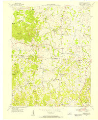 Hammonville Kentucky Historical topographic map, 1:24000 scale, 7.5 X 7.5 Minute, Year 1954