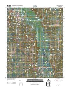 Hardin Kentucky Historical topographic map, 1:24000 scale, 7.5 X 7.5 Minute, Year 2013