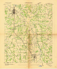 Hardin Kentucky Historical topographic map, 1:24000 scale, 7.5 X 7.5 Minute, Year 1936