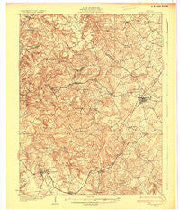 Hardinsburg Kentucky Historical topographic map, 1:62500 scale, 15 X 15 Minute, Year 1931