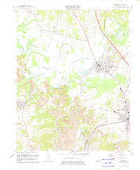 Hartford Kentucky Historical topographic map, 1:24000 scale, 7.5 X 7.5 Minute, Year 1973