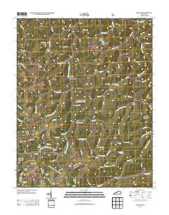 Helton Kentucky Historical topographic map, 1:24000 scale, 7.5 X 7.5 Minute, Year 2013
