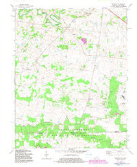 Herndon Kentucky Historical topographic map, 1:24000 scale, 7.5 X 7.5 Minute, Year 1978