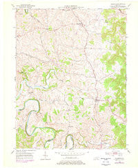 Hillsboro Kentucky Historical topographic map, 1:24000 scale, 7.5 X 7.5 Minute, Year 1951