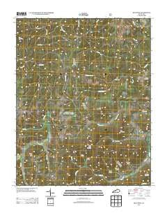 Hollyhill Kentucky Historical topographic map, 1:24000 scale, 7.5 X 7.5 Minute, Year 2013
