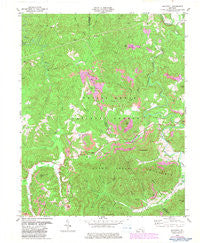 Hollyhill Kentucky Historical topographic map, 1:24000 scale, 7.5 X 7.5 Minute, Year 1979