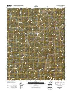 Hoskinston Kentucky Historical topographic map, 1:24000 scale, 7.5 X 7.5 Minute, Year 2013