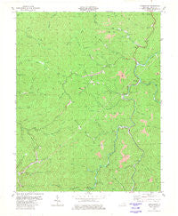 Hoskinston Kentucky Historical topographic map, 1:24000 scale, 7.5 X 7.5 Minute, Year 1980