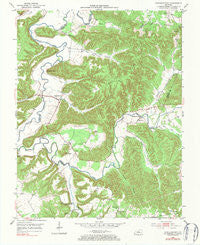 Howardstown Kentucky Historical topographic map, 1:24000 scale, 7.5 X 7.5 Minute, Year 1953