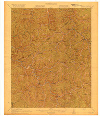 Hurley Virginia Historical topographic map, 1:62500 scale, 15 X 15 Minute, Year 1917