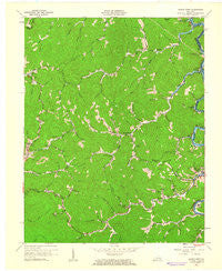 Hyden West Kentucky Historical topographic map, 1:24000 scale, 7.5 X 7.5 Minute, Year 1961