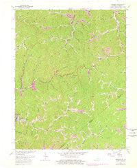Jamboree Kentucky Historical topographic map, 1:24000 scale, 7.5 X 7.5 Minute, Year 1963