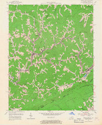 Jenkins West Kentucky Historical topographic map, 1:24000 scale, 7.5 X 7.5 Minute, Year 1954
