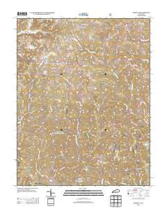 Johnetta Kentucky Historical topographic map, 1:24000 scale, 7.5 X 7.5 Minute, Year 2013