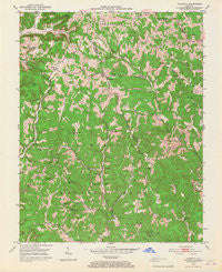 Johnetta Kentucky Historical topographic map, 1:24000 scale, 7.5 X 7.5 Minute, Year 1953