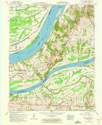 Little Cypress Kentucky Historical topographic map, 1:24000 scale, 7.5 X 7.5 Minute, Year 1958