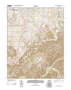 Little Hickman Kentucky Historical topographic map, 1:24000 scale, 7.5 X 7.5 Minute, Year 2013