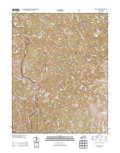 Livingston Kentucky Historical topographic map, 1:24000 scale, 7.5 X 7.5 Minute, Year 2013