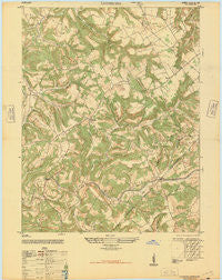 Lodiburg Kentucky Historical topographic map, 1:24000 scale, 7.5 X 7.5 Minute, Year 1947