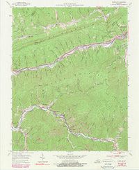 Louellen Kentucky Historical topographic map, 1:24000 scale, 7.5 X 7.5 Minute, Year 1954