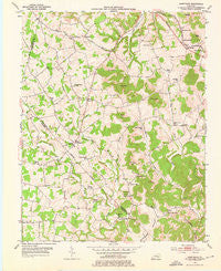 Maretburg Kentucky Historical topographic map, 1:24000 scale, 7.5 X 7.5 Minute, Year 1953